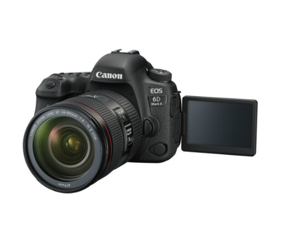 佳能/CANON 6D2（24-105） 單反相機(jī) 2620萬(wàn)像素 全畫(huà)幅 4K延時(shí)短片 45點(diǎn)自動(dòng)對(duì)焦 DIGIC 7數(shù)字影像處理器 6D2（24-105）